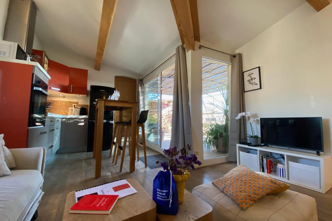 The Sunny - P2 With Terrace - City Centre Nimes Luaran gambar