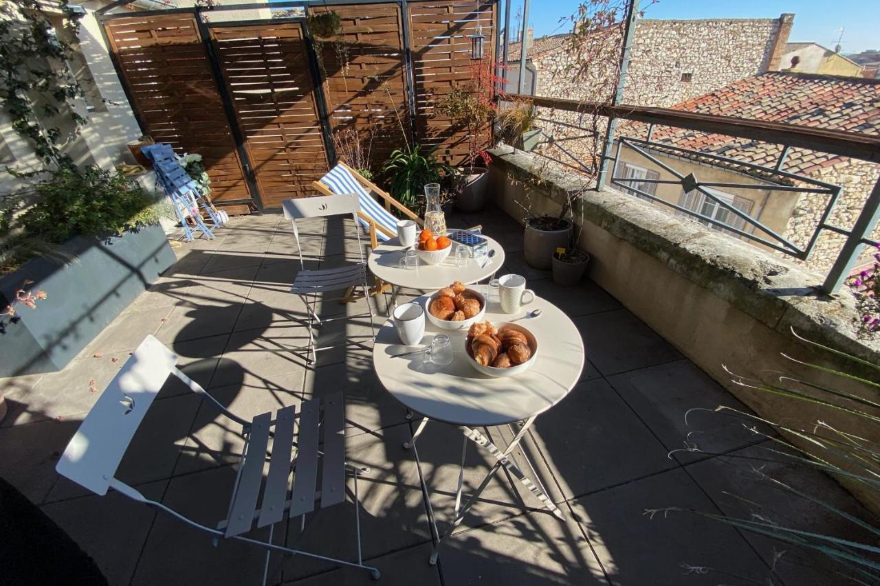 The Sunny - P2 With Terrace - City Centre Nimes Luaran gambar