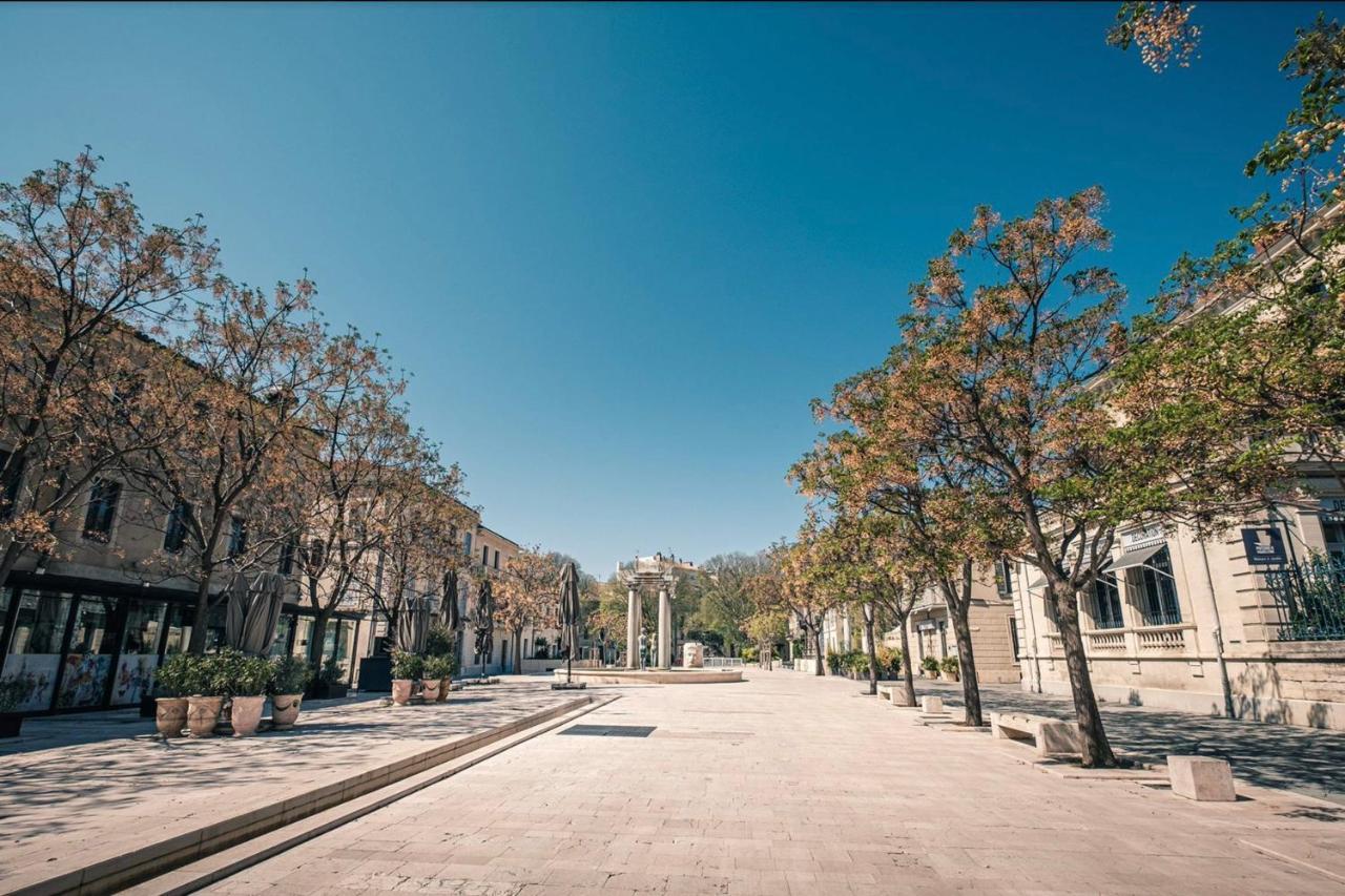 The Sunny - P2 With Terrace - City Centre Nimes Luaran gambar