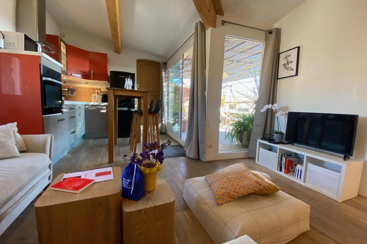 The Sunny - P2 With Terrace - City Centre Nimes Luaran gambar